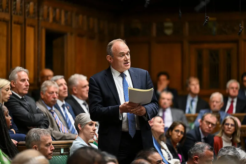 Lib Dem leader Ed Davey